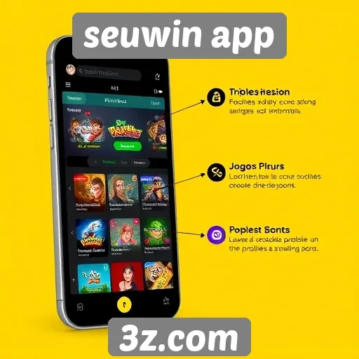 Análise das funcionalidades do seuwin app